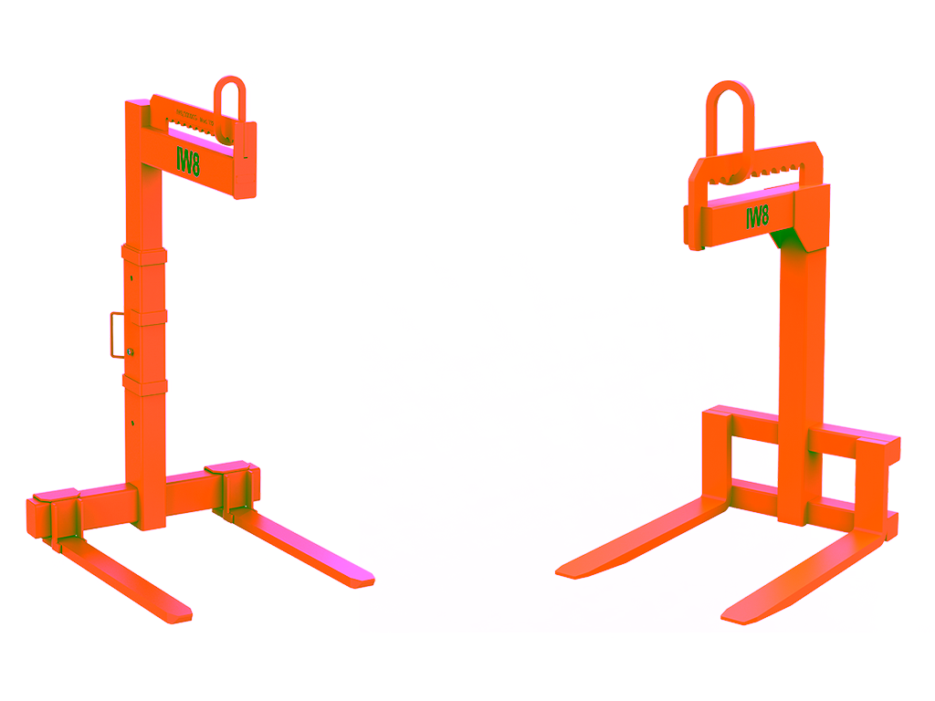 Garfo Paleteiro Fixo vs. Regulável